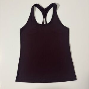 lululemon athletica Deep Plum Racerback Tank Top Size 12